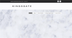 Desktop Screenshot of kingsgateshoppingcentre.co.uk
